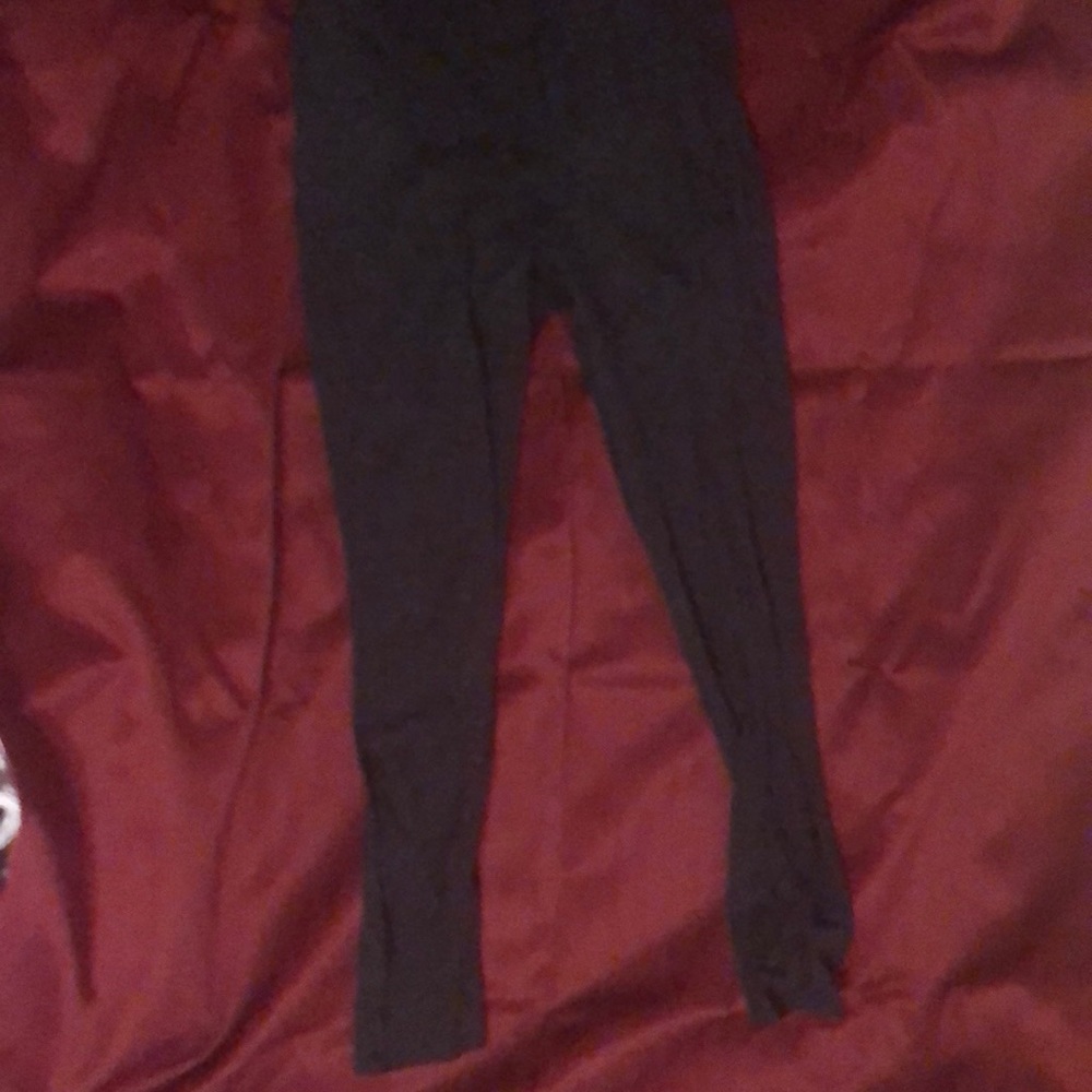 VS pink charcoal gray yoga pants size medium